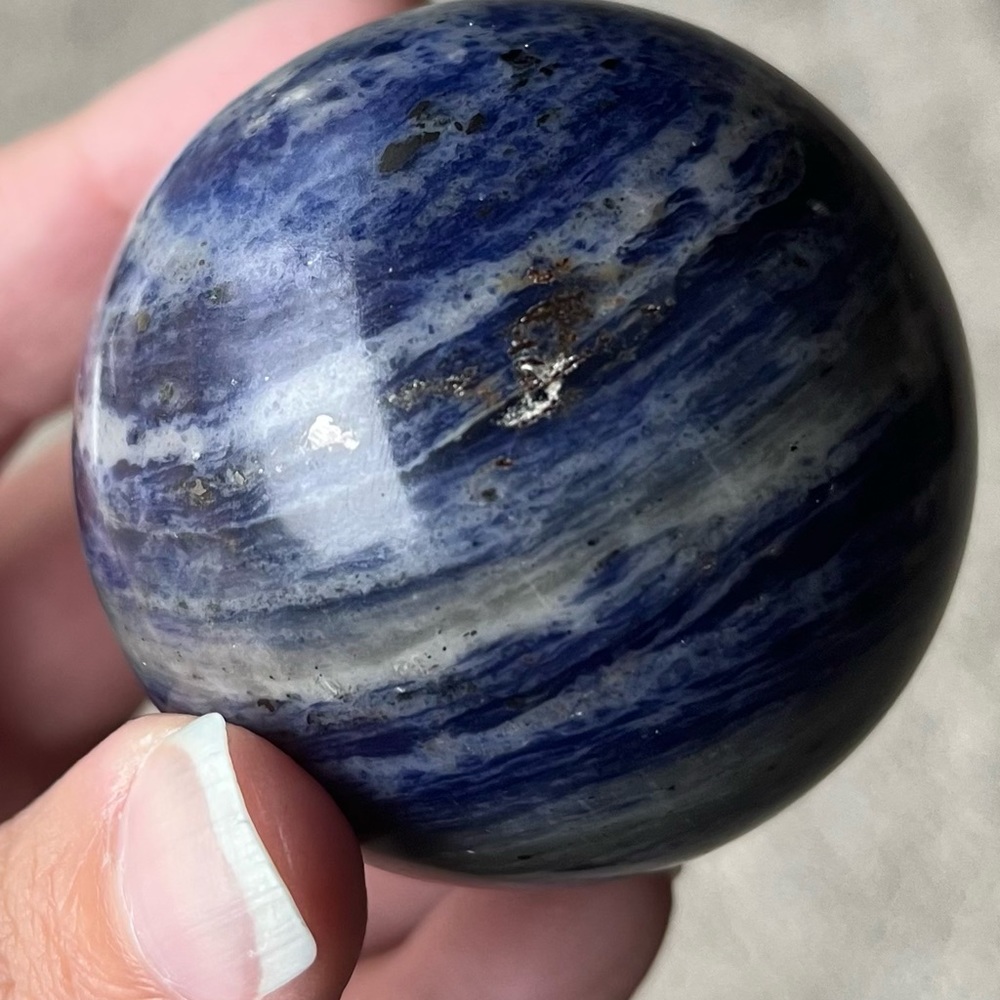 ✨ HP ✨ AAA+ Grade ✨ Sodalite Sphere ✨